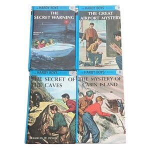 The Hardy Boys Vintage Mystery Book Set - Blue Covers
